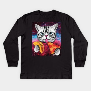 TACO CAT Kids Long Sleeve T-Shirt